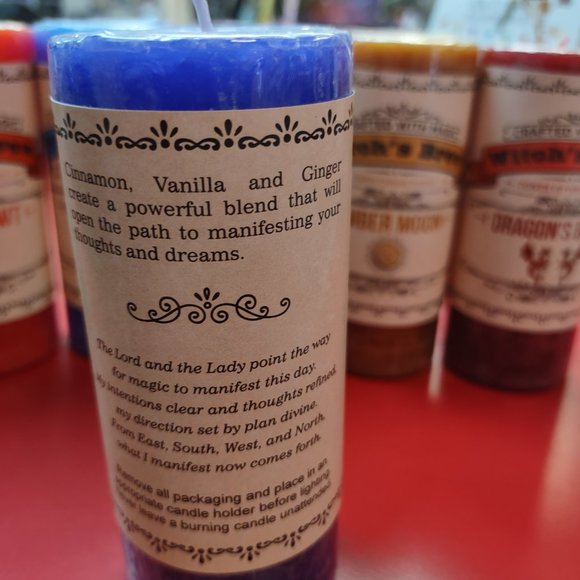 Limited Edition Candle from Witch's Brew - SPELL CASTER - Picture 2 of 2